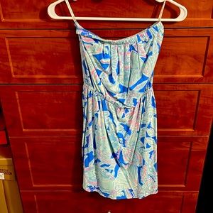 Lilly Pulitzer strapless dress XS